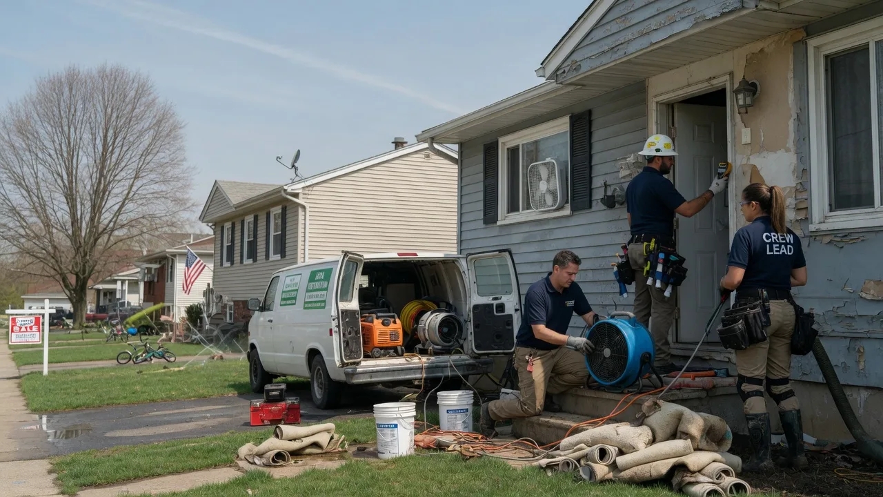 Flood Cleanup in Palestine, OH near me