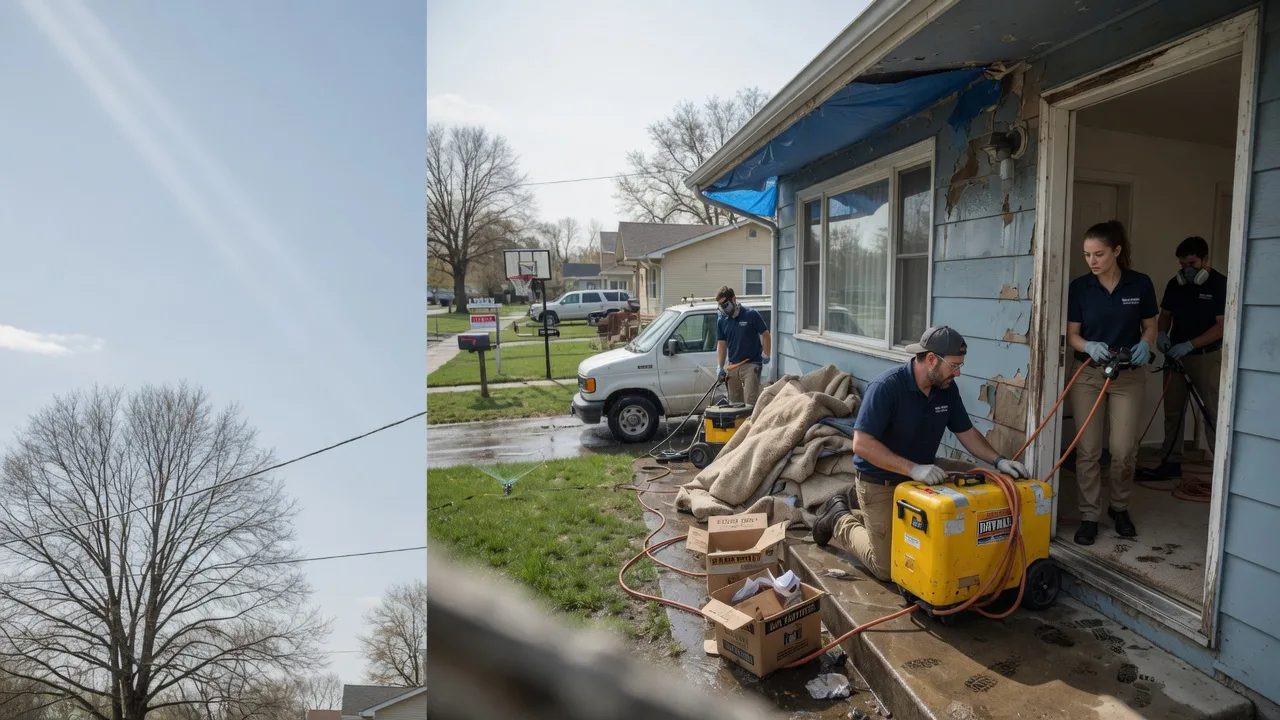 Basement Flood Cleanup in Palestine, OH near me
